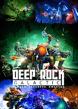 Deep Rock Galactic Game Art