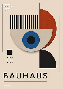 Bauhaus Weimar Poster