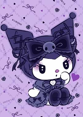 Kuromi in Gothic Lolita Dress