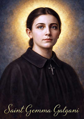 Saint Gemma Galgani Portrait