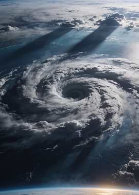Hurricane from Space
