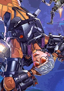 Apex Legends Valkyrie in Action