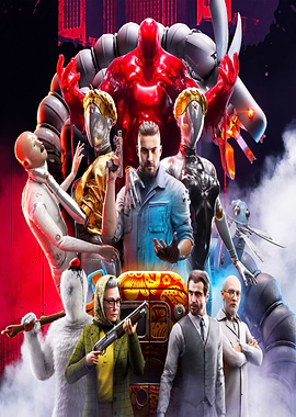 Atomic Heart Characters and Robots