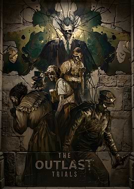 The Outlast Trials Video Game Poster