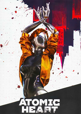 Atomic Heart Robot Poster