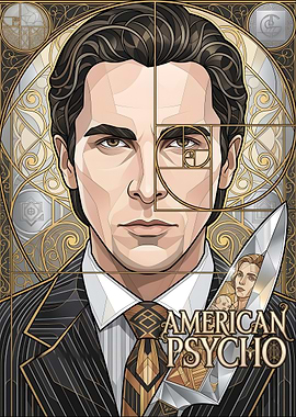 American Psycho Patrick Bateman Art