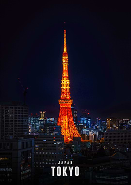 Tokyo Tower at Night