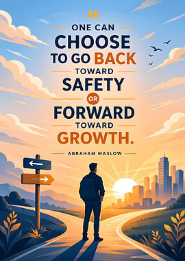 Abraham Maslow Quote on Growth
