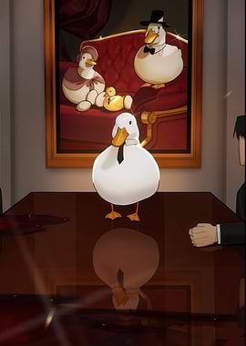 Ducks in Formal Wear