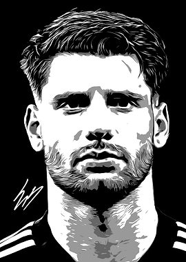 Dominik Szoboszlai Pop Art Portrait