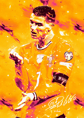 Cristiano Ronaldo Soccer Player
