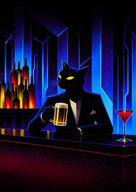 Mr Cat Bartender