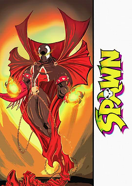 Spawn Comic Book Art