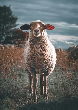 Sheep in a Field
