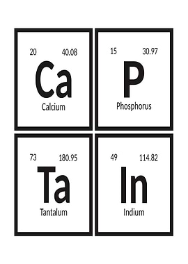 Periodic Table Elements - CAPTAIN