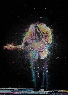 Electric Dreams: A Colorful Tribute to Rock Legends