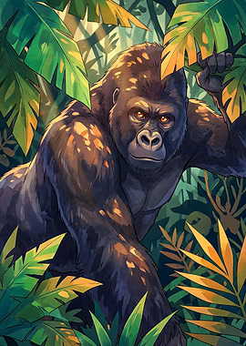 Gorilla in the Jungle