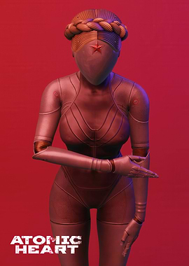 Atomic Heart Robot Poster