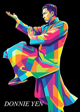 Donnie Yen Pop Art
