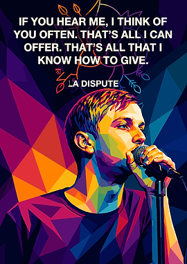 Jordan Dreyer of La Dispute