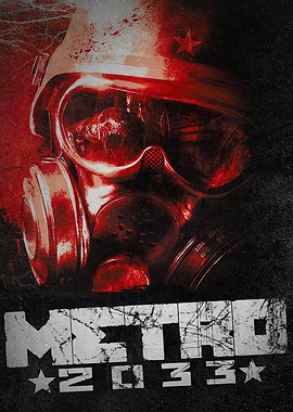Metro 2033 Gas Mask Poster