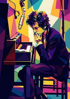 Bob Dylan at the Piano