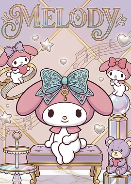 My Melody with Musical Notes and Hearts