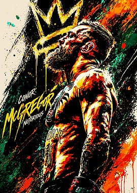 Conor McGregor Notorious Pop Art
