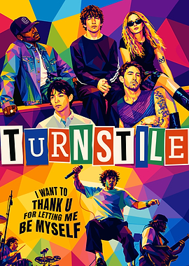 Turnstile Band Poster