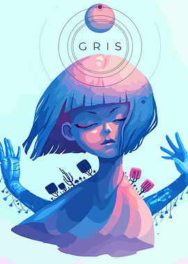 Gris Game Art