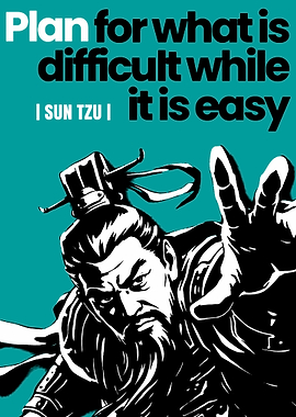 Sun Tzu Quote Poster