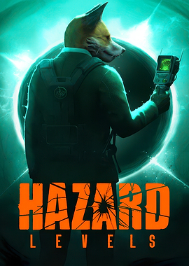 Fox character with hazard device
