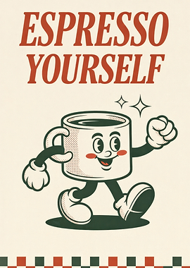 Espresso Yourself Coffee Cup