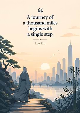 Lao Tzu's Journey Quote
