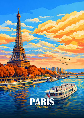Paris by The Seine