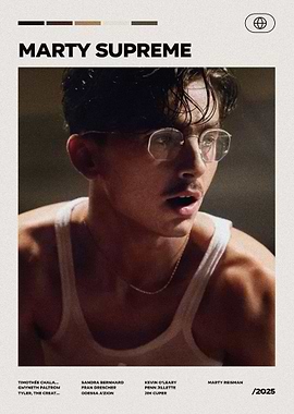 Marty Supreme Movie Poster