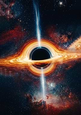 Black Hole in Space