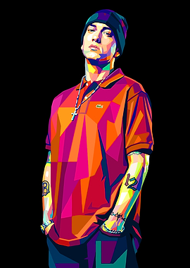 Eminem Pop Art Portrait