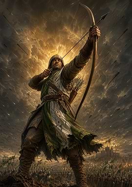 Archer in Battle