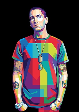 Eminem Pop Art Portrait