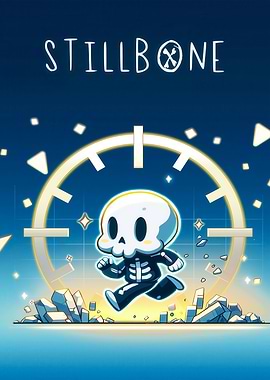 Stillbone Skeleton Running Game Art
