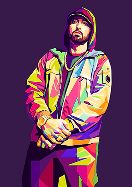 Eminem Pop Art Portrait