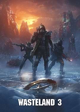 Wasteland 3 Game Cover Art