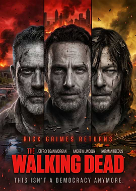 The Walking Dead Rick Grimes Returns Poster