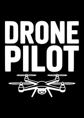 Drone Pilot Text and Graphic