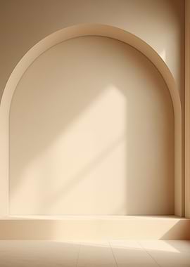 Soft Light in Calm Minimal Space — Soft Geometry No. 07