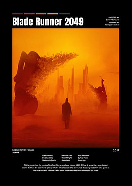 Blade Runner 2049 Movie Poster