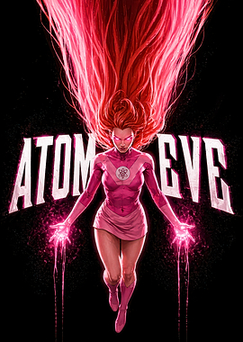 Atom Eve Comic Art