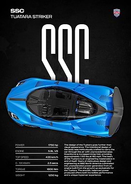 SSC Tuatara Striker Hypercar