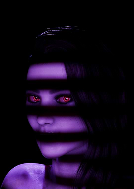 Vampire at night